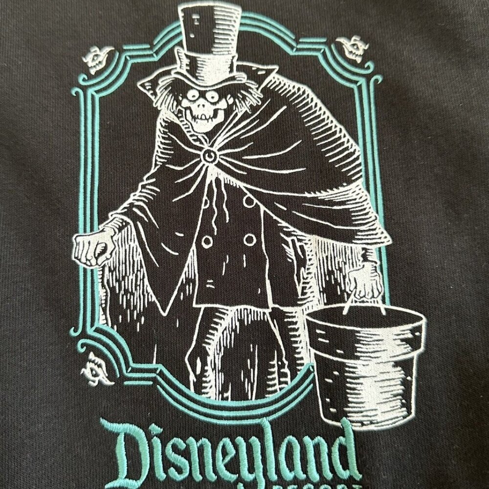 Brand New Without Tags Haunted Mansion Adult Zip Hoodie - Disneyland - Picture 5 of 5